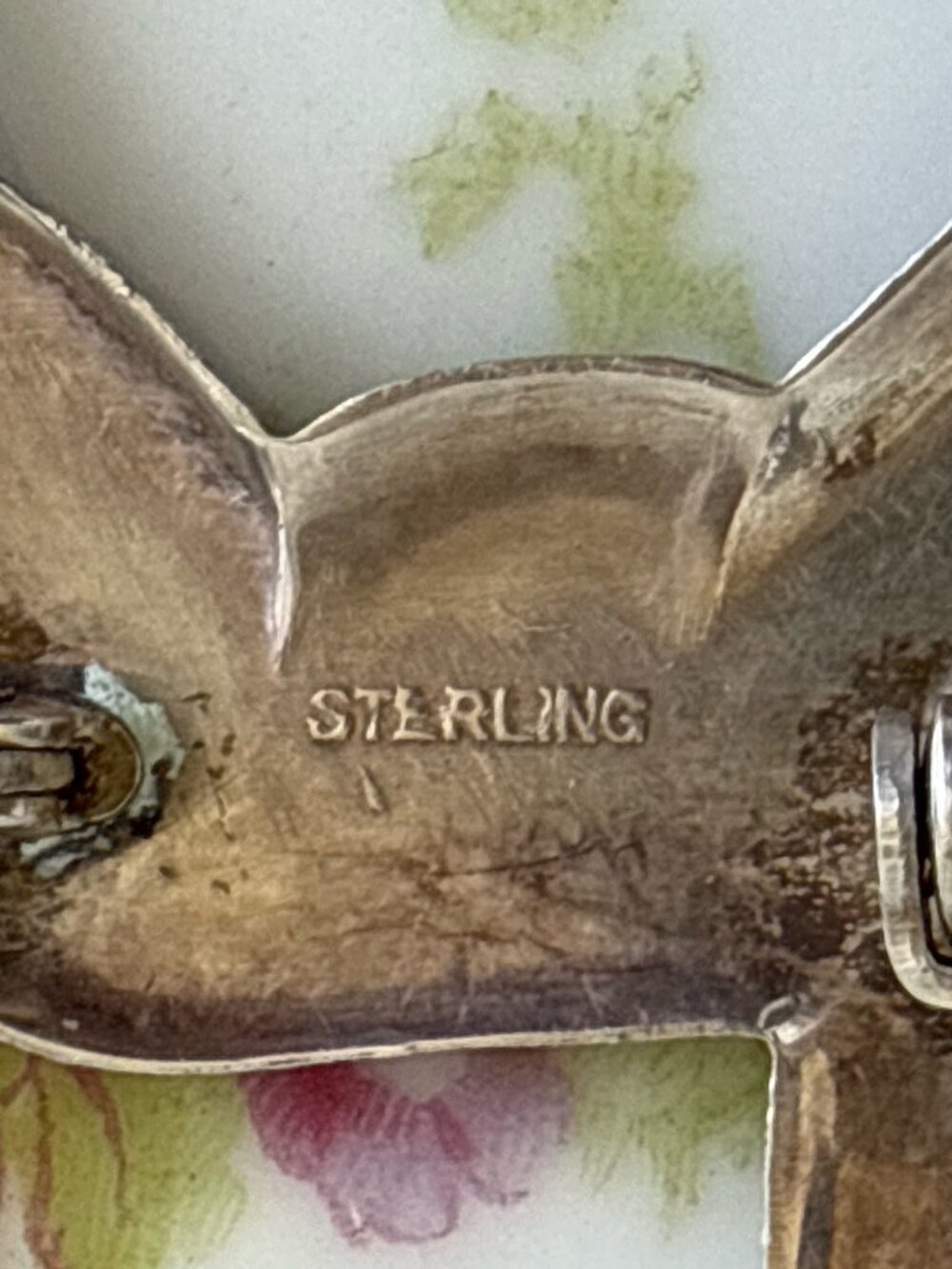 Vintage 1940's Sterling Silver Fawn Deer Brooch Pin - Picture 7 of 7